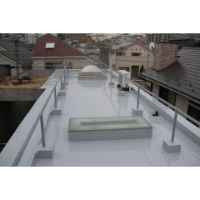 太陽産業株式会社のウレタン塗膜防水_施工後